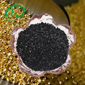 Granuli di carbone attivo di cocco di alta qualità 1300 iv carbone lisciviazione recupero dell'oro guscio di cocco a carbone attivo