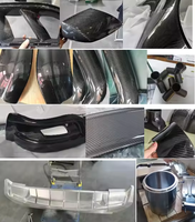 Fabrication sur mesure, conception OEM, moule en fibre de carbone de haute précision, pièces en fibre de carbone