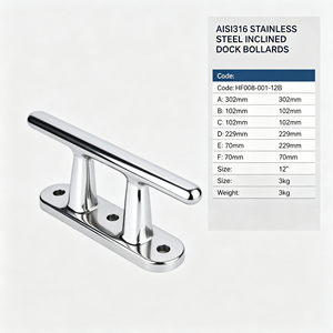 Bouées de quai inclinées en acier inoxydable AISI316 pour yachts et bateaux marins - Product Image 3