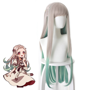 En gros Longue Ligne Droite Anime Perruque Toilette Assortis <span class=keywords><strong>Hanako</strong></span>-<span class=keywords><strong>kun</strong></span> Nene Yashiro Cosplay Perruque - Product Image 1