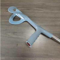 Béquilles antidérapantes réglables en hauteur pour avant-bras pour adultes Béquille en aluminium 92-115cm