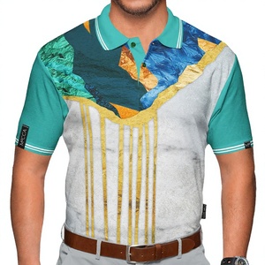Polos de Golf de Lujo para Hombre, Tallas Grandes, Tejido de Secado Rápido, Fabricante Vietnamita, MOQ Bajo, Proveedor de Ropa con Logotipo Personalizado - Product Image 1