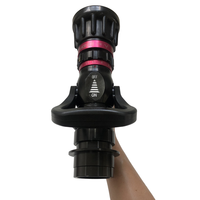 Dispositif de pulvérisation multi-usage pour la lutte contre les incendies, jet direct, pulvérisation grand angle, fonctions d'autodéfense, flexible, durable, portable