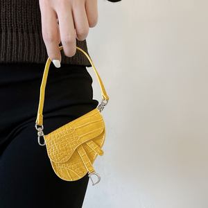 Étui de rangement portable suspendu de marque Fashion Crocodile pour écouteurs sans fil Apple <span class=keywords><strong>Airpods</strong></span> <span class=keywords><strong>3</strong></span> 4 Pro 2 <span class=keywords><strong>3</strong></span>, sacs universels avec pendentif - Product Image 3