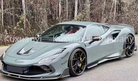 Utilisé pour la mise à niveau du kit de carrosserie en fibre de carbone sèche Ferrari F8 vers le kit de carrosserie de rétroviseur de voiture de style M