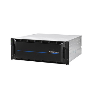 Infortrend EonStor GS 4024 Gen2 4U NAS/<span class=keywords><strong>SAN</strong></span>/<span class=keywords><strong>Cloud</strong></span> Gateway Storage ad Alte Prestazioni con 24 Alloggiamenti - Product Image 1