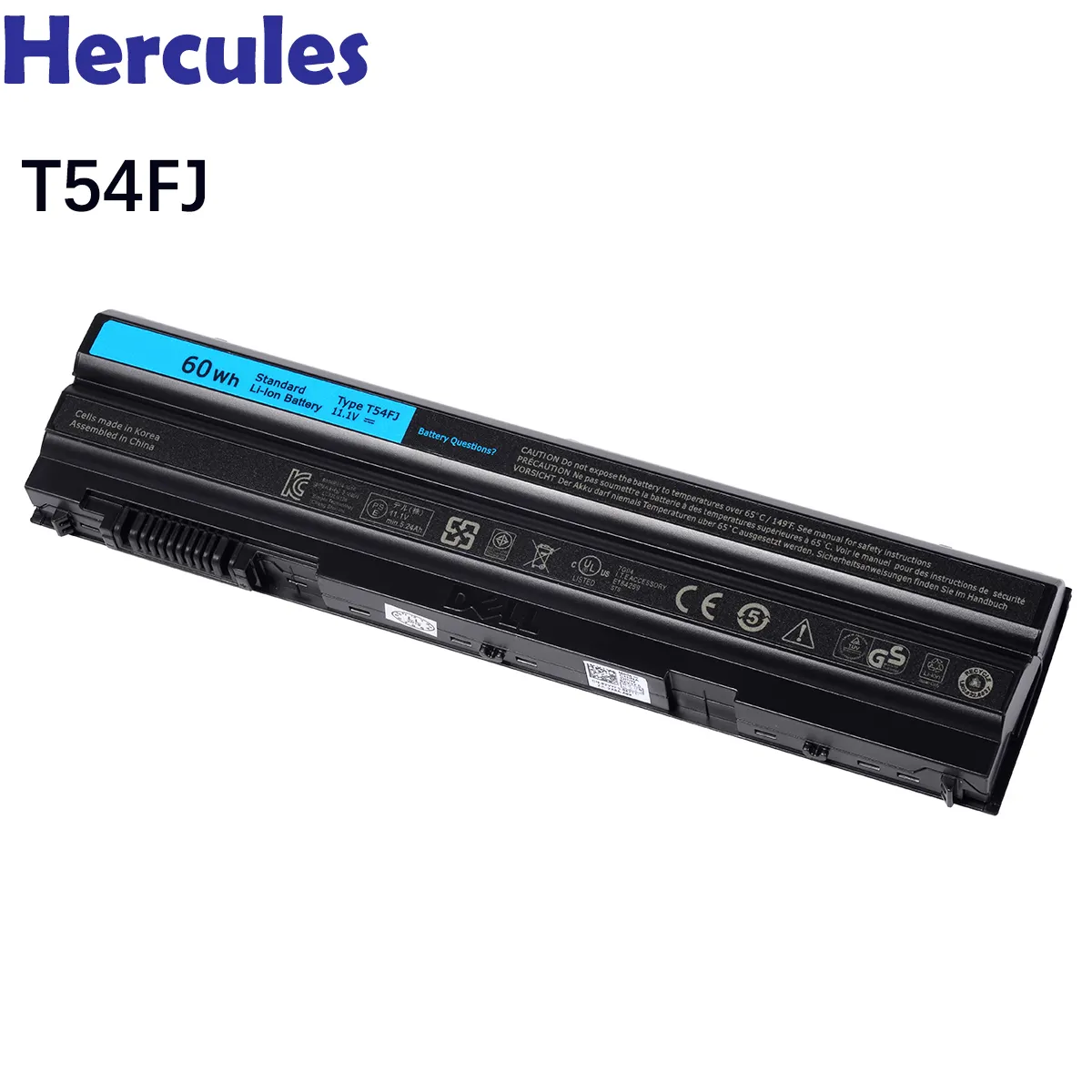 Batteria per Laptop T54FJ per batteria ricaricabile per notebook DELL Latitude E6540 E6440 E5430 series