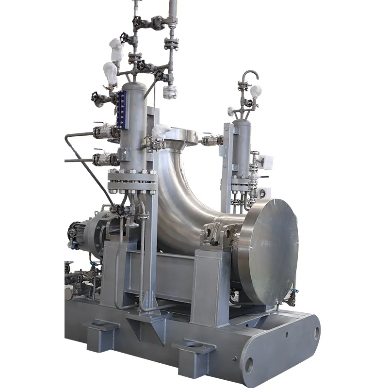 Circulador de flujo axial de alta presión para Reactor de bucle, flujo sólido-líquido de bomba de flujo axial