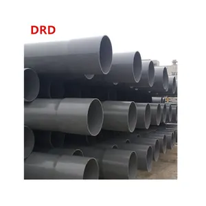 200mm 12.5mpa PVC Agricultural Irrigation Pipe 3m 4 M 5.8m White or Grey Corrosion Resistant