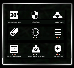 Máquina Smith Multifuncional Comercial, Equipo <span class=keywords><strong>de</strong></span> Gimnasio, Entrenador <span class=keywords><strong>de</strong></span> Fitness para el Hogar, Soporte para Sentadillas - Product Image 6