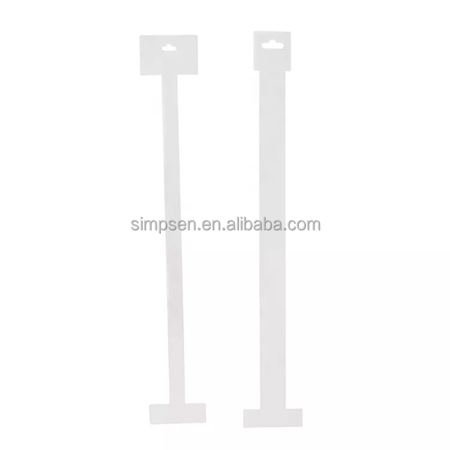 Полипропиленовая/ПВХ прозрачная подвесная Зажимная полоса прозрачная пластиковая Зажимная полоса для супермаркета закусок