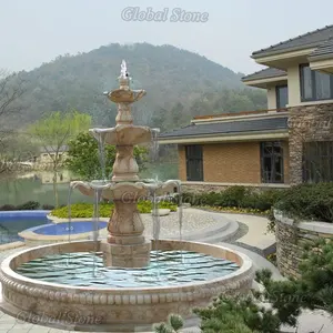 Современный дизайн мраморные фонтаны ручной работы отели домашний сад белый мраморный фонтан новый дизайн