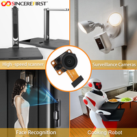 Module de caméra compact Full HD OV5640 5MP CMOS MIPI AI, résolution 1080P, 24 broches, 15/30 ips pour ESP32 Cam, vision industrielle