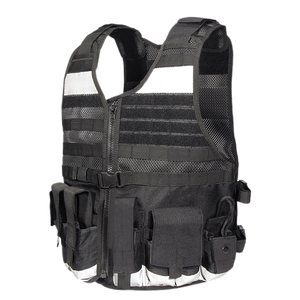 <span class=keywords><strong>Chaleco</strong></span> Táctico Reflectante Ligero e Impermeable con Alta Visibilidad para Seguridad Vial - Product Image 3