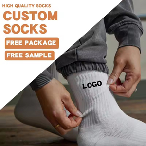 Custom Logo Men <b>Socks</b> Bulk Breathable Cotton Dress <b>Socks</b> Sports <b>Socks</b> OEM ODM Accepted Wholesale Supplier - Product Image 1