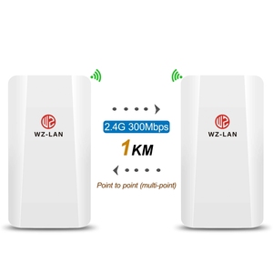 1km ngoài trời <span class=keywords><strong>Wifi</strong></span> cầu không dây <span class=keywords><strong>CPE</strong></span> không dây AP điểm đến điểm cầu không dây - Product Image 1