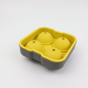 Stampi per Cubetti di Ghiaccio in Silicone Rechishre, Stampo per Sfere di Ghiaccio con Coperchio per Whisky, Cocktail e Bourbon, Riutilizzabili e Senza BPA - Product Image 3