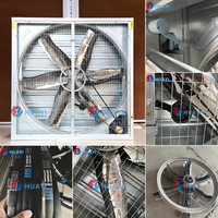 Ventilateur d'extraction électrique industriel 1380mm 50 pouces 36 pouces 56 pouces pour usine, serre, poulailler, ferme avicole, robuste, OEM