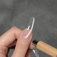 Nouveau Gel Polish Transparent Effet Œil de Chat Blanc Scintillant Français 2026, Non Toxique, Écologique, Longue Durée, pour DIY