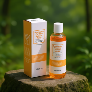 Tonique à l'extrait de Houttuynia Cordata BibimCos 200ml, apaisant, hydratant, régulateur de sébum pour peaux sensibles - Product Image 3