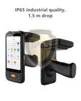 Nouvel arrivage OEM : PDA industriel robuste Android 12 avec lecteur de données, scanner de codes-barres 2D NFC, GPS, RFID pour HC720S en stock