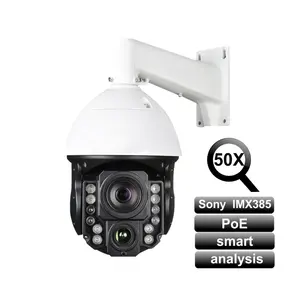 1080P 2.0MP IP66 AC24V 50X zoom Laser Super lunga distanza 1KM IP PTZ Security CCTV Camera De seguridad