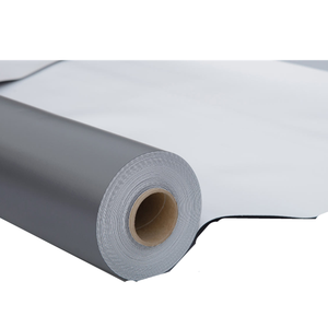 Membrane imperméable en PVC blanc de 2 mm d'épaisseur, résistante aux intempéries, avec propriétés réfléchissantes, coutures thermosoudées en plastique synthétique pour <span class=keywords><strong>toiture</strong></span> - Product Image 1