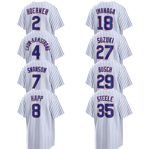 Kaos Jersey Baseball Chicago 2026 untuk Kandang, Pakaian Kustom, Bordir Jahit, Seragam dengan Logo - Product Image 1