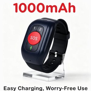 Carte SIM 4G LTE GPS avec bouton SOS d'urgence, détecteur <span class=keywords><strong>de</strong></span> chute, <span class=keywords><strong>bracelet</strong></span> avec bouton <span class=keywords><strong>de</strong></span> panique, localisation GPS, bouton SOS <span class=keywords><strong>de</strong></span> panique pour personnes âgées - Product Image 6