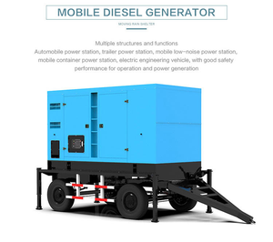 Mobiele precisie dieselgenerator van 10-100 kW voor onderzoek/expedities, 380V/220V 50Hz, -50°C ℃   Arctic Kit, aanhangwagen gemonteerd - Product Image 2
