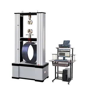 PP pipe ring stiffness 5 tons electronic pressure testing machine/inspection equipment