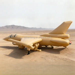 Modelo de Avión Inflable Gigante para Publicidad Exterior, <span class=keywords><strong>Alquiler</strong></span> para Eventos Temáticos de Aeronaves, Réplica de Avión Grande con Logotipo Personalizado - Product Image 2