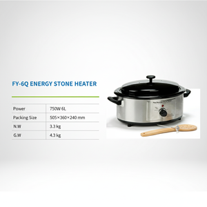 Ensemble portatif de massage de réchauffeur de <span class=keywords><strong>pierre</strong></span> chaude 6Q avec le professionnel de chauffage - Product Image 4