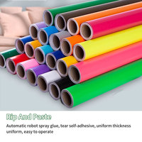 Rollo de Vinilo Adhesivo para Plotter de Corte, Vinilo de Color PVC Autoadhesivo en Rollo para Coche
