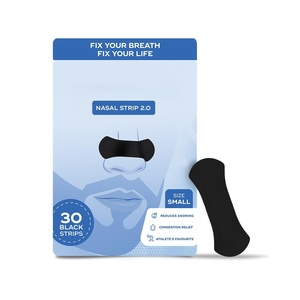 Tiras Nasales Deportivas de Silicona Personalizables con Lavanda para Mejorar la Respiración, 30 Unidades en Caja - Product Image 1