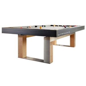 2022 New Fancy Ngoài Trời Thép Không Gỉ 7ft 8ft 9ft Đá Phiến Bida Hiện Đại Bảng Để Bán - Product Image 1