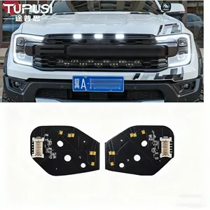 Led ánh sáng trắng cho Ford Ranger T9 ma trận 2023 2024 Đèn pha chức năng khung mô-đun ban ngày chạy đèn màu thay đổi đơn vị - Product Image 1