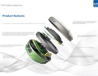 Batterie au lithium pour navigation inertielle GNSS RTK, certifiée CE, fabriquée en Chine, A90RTK haute précision