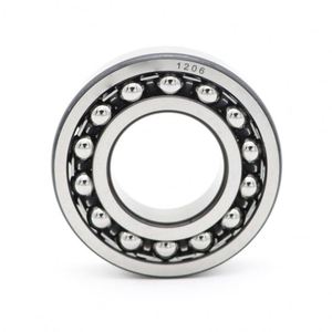 Roulement à billes à alignement automatique NLJ1, roulement en acier à double rangée RL8 - Product Image 2