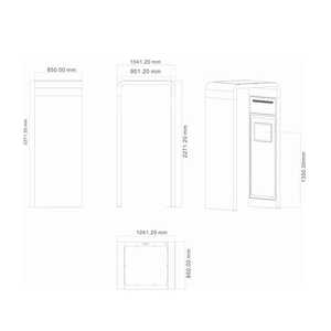 <span class=keywords><strong>RFID</strong></span> Fabrication EAS Alarme Iso 18000-6CEpc C1 G2 <span class=keywords><strong>Portique</strong></span> de Sécurité Statistiques de Données <span class=keywords><strong>Rfid</strong></span> pour Alarme de Sécurité - Product Image 5