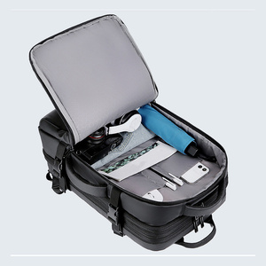 <span class=keywords><strong>T036</strong></span> người đàn ông 16 inch kinh doanh bền Túi máy tính xách tay mới không thấm nước TPU du lịch bình thường máy tính xách tay Ba lô trường xách tay ba lô với USB - Product Image 4