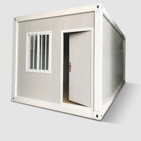 Maison conteneur modulaire préfabriquée durable pour hôtels, avec panneaux sandwich, assemblage rapide, design contemporain, en promotion