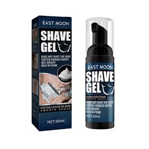 East Moon Venta al por mayor Hombres <span class=keywords><strong>Gel</strong></span> de afeitar Hidratante Barbas suaves <span class=keywords><strong>Gel</strong></span> de espuma de afeitar para todas las barbas <span class=keywords><strong>Gel</strong></span> de aloe vera después del afeitado - Product Image 5