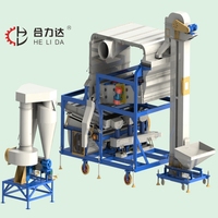 Équipement de nettoyage multifonctionnel pour graines de blé, maïs, millet, séparateur gravitaire, nettoyeur avec table, 20-30 t/h