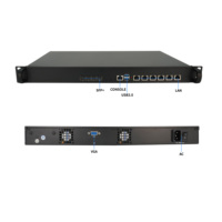 I9-14900 de routeur de pare-feu Budget 1U 100G avec 6x LAN et double 100G SFP 14th Gen H610 VPN Appliance OPNsense/Pfsense Carrier-Grade