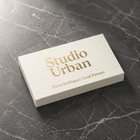 Cartes de visite professionnelles de luxe personnalisées avec logo, en carton texturé pailleté, livraison rapide en gros
