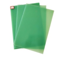 OEM personnalisé 36 "x 48" panneau isolant en fibre de verre en résine époxy FR4 sans halogène matériaux d'application haute tension verts
