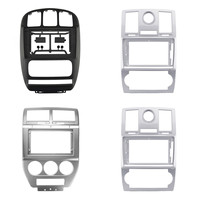 רכב רדיו מולטימדיה DVD נגן מסגרת עבור JEEP פסיפיקה ציד מצפן צ 'ירוקי מצפן רנגלר גרנד צ' רוקי SRT