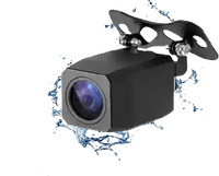 Caméra embarquée pour voiture Pro 3.0 pouces avec écran, 3 objectifs, 12MP, 4K, vision nocturne, enregistrement en boucle, MicroSD, angle de 170°, détection de mouvement avec GPS