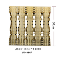 Moule pour balustre de clôture en béton plastique de 86 cm